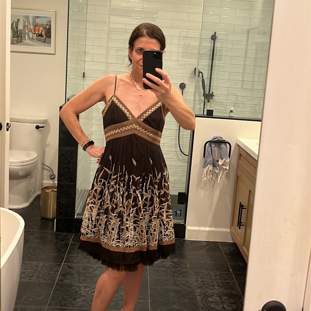 BCBG spaghetti strap dress